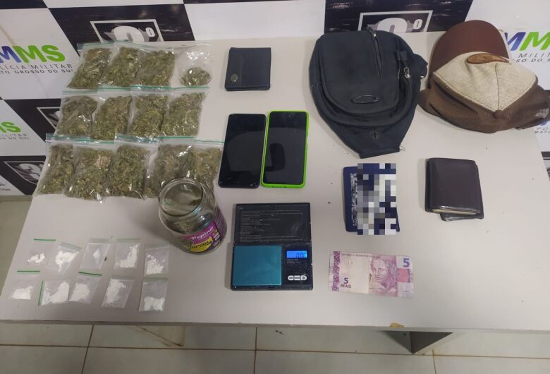 Dupla que vendia drogas até pelo ‘Pix’ é presa após tentativa de fuga em Dourados