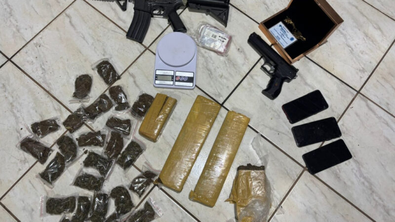 Dupla é presa por delivery de droga em cidade turística de Mato Grosso do Sul