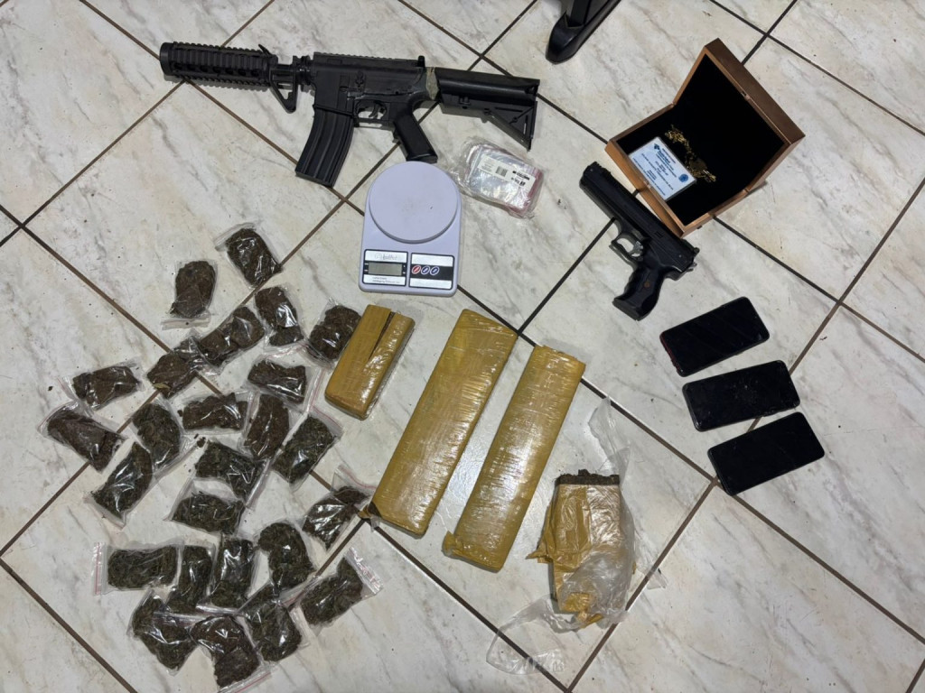 Dupla é presa por delivery de droga em cidade turística de Mato Grosso do Sul