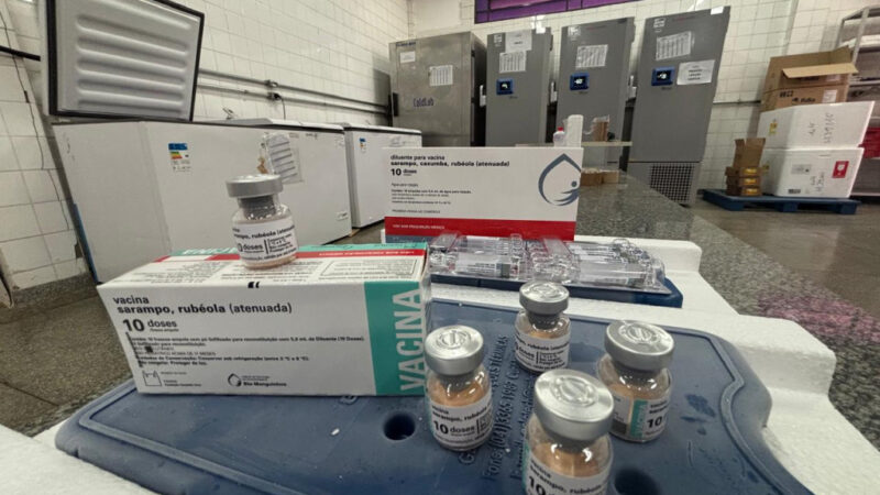 Saúde realiza Dia D de vacinação contra sarampo nesta sexta-feira nos postos de saúde