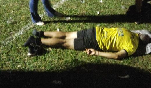 Árbitro de Dourados é agredido após expulsar jogador em jogo em Naviraí