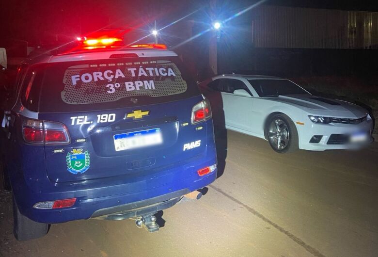 Perseguição de 30 minutos termina com motorista de Camaro preso por embriaguez em Dourados