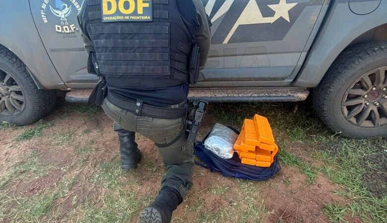 Traficante é detido com maconha, skunk e haxixe em veículo de aplicativo