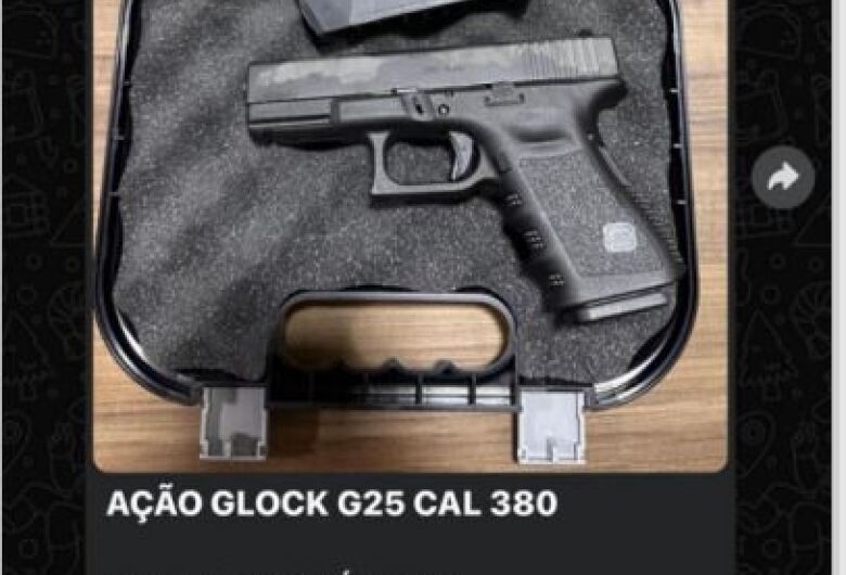 PF cumpre mandado contra suspeito de ‘rifar’ armas de fogo via whatsapp