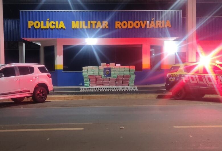 1,4 tonelada de maconha é apreendida em Maracaju