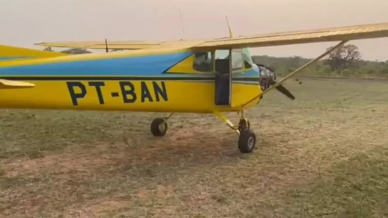 Avião que explodiu e matou quatro no Pantanal era da década de 50 e não podia voar à noite