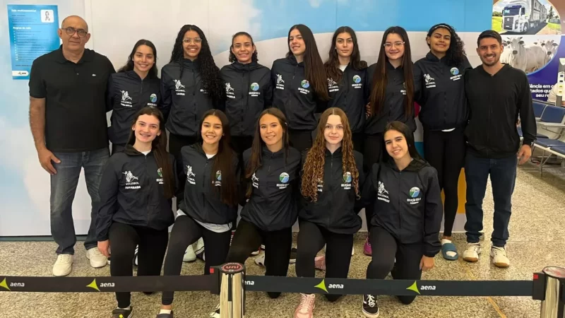 Seleção feminina de MS disputa Campeonato Brasileiro Sub-16 de Vôlei no RJ
