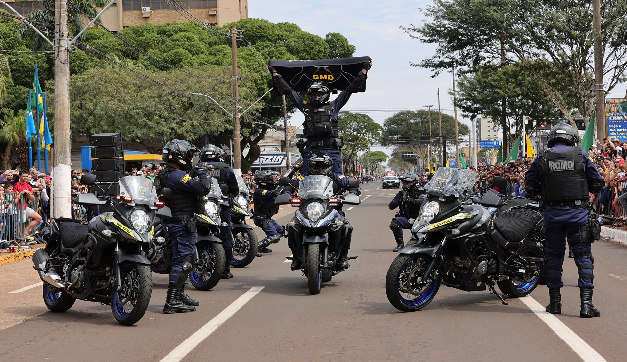 Ronda Ostensiva Motorizada da Guarda Municipal garante resposta rápida no combate ao crime