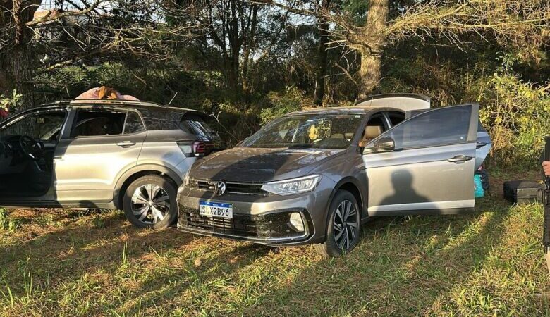 Operação integrada prende três criminosos e recupera veículos roubados