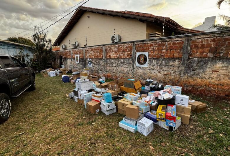 Operação prende sete e desmonta ‘casa da muamba’ em Dourados