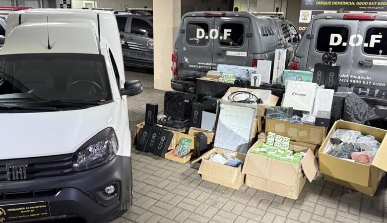 Polícia encontra quase R$ 2 milhões em aparelhos hospitalares contrabandeados