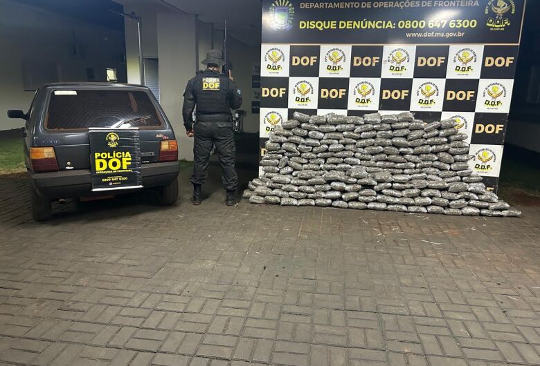 Polícia fecha entreposto com mais de 200kg de skunk e prende homem no Canaã I