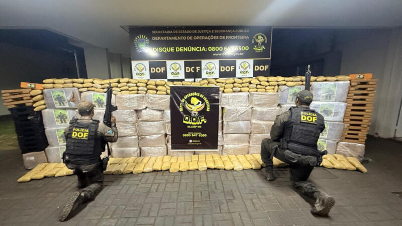 Carreteiro é preso com 3 toneladas de drogas que seguiam em meio a carga de cobre