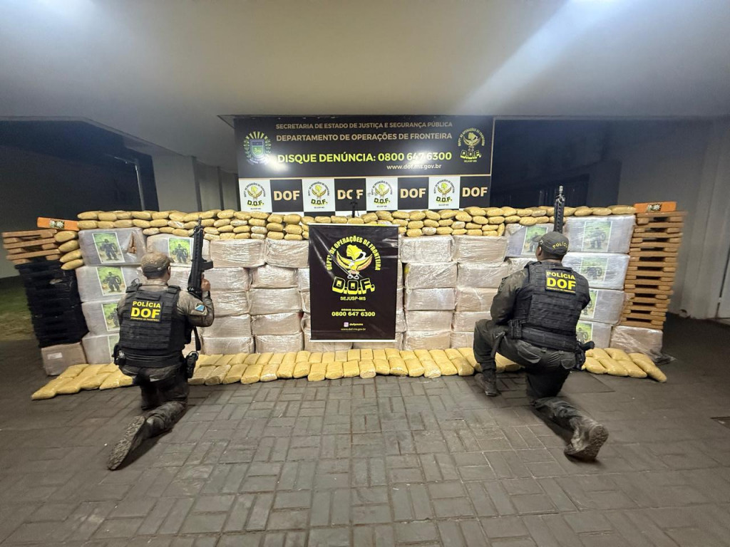 Carreteiro é preso com 3 toneladas de drogas que seguiam em meio a carga de cobre