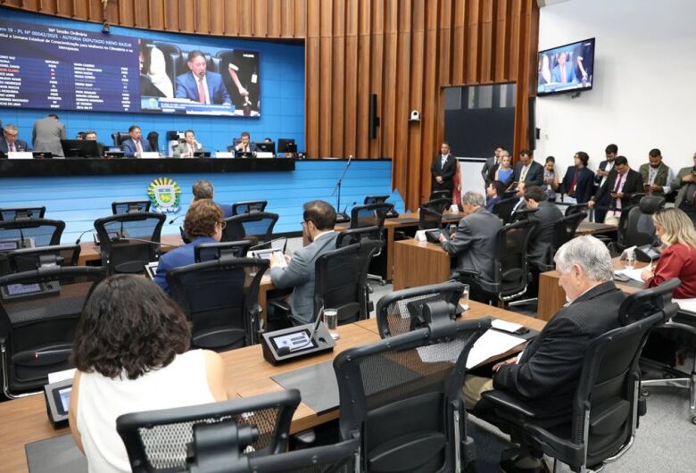 Seis proposições estão na pauta de votação dos deputados nesta quarta na Assembleia