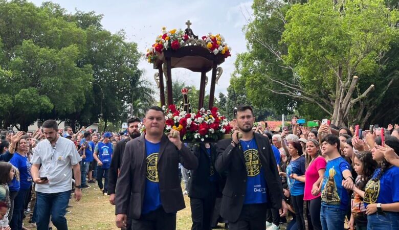 Fé e devoção marcam Romaria Diocesana com 60 mil fiéis em Dourados