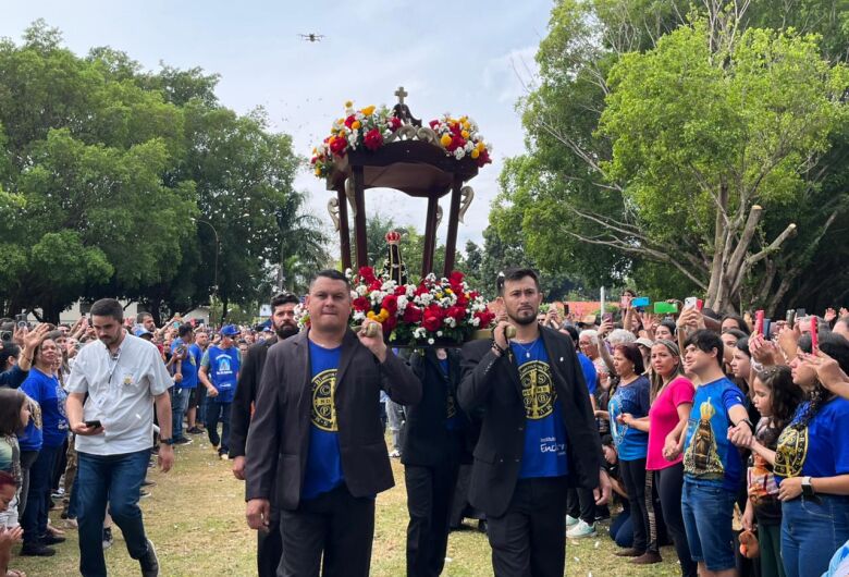 Fé e devoção marcam Romaria Diocesana com 60 mil fiéis em Dourados