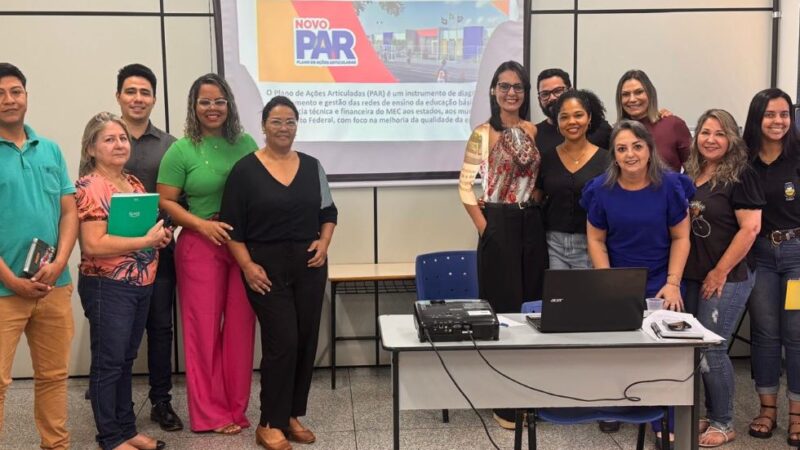 Prefeitura reforça foco no diagnóstico com Novo PAR para melhorar a Educação Básica
