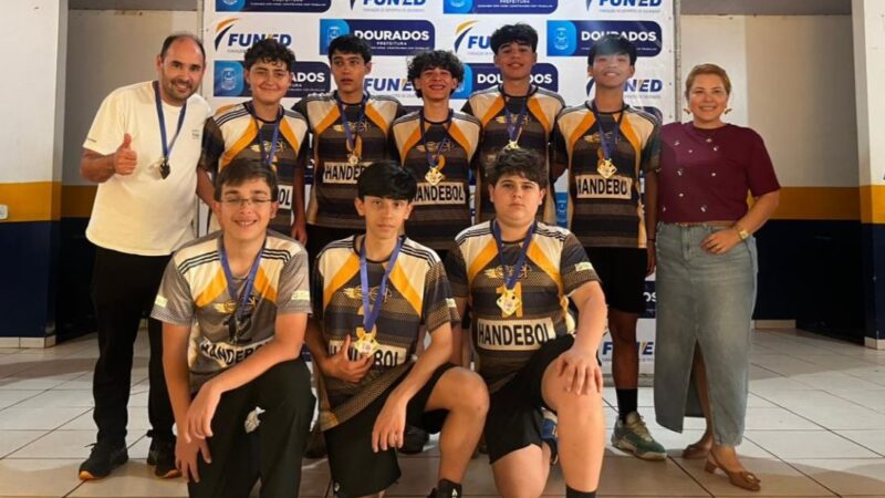 Jogos da Juventude de Dourados já têm os campeões do handebol