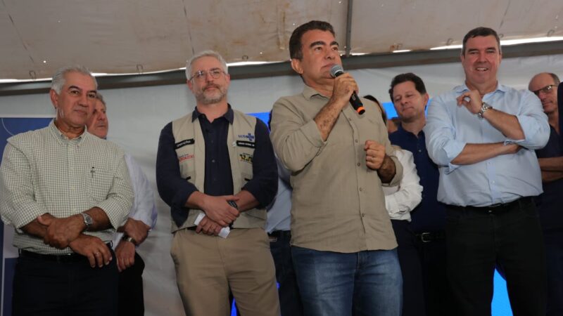 Em entrega de policlínica, Marçal cobra mais recursos para saúde de Dourados