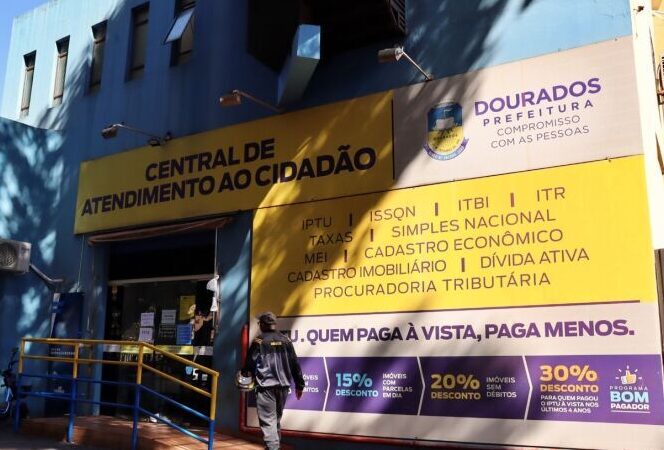 Termina hoje prazo para adesão ao Refis com desconto de 60% em Dourados