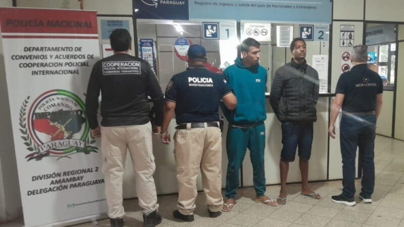 Paraguai expulsa brasileiros foragidos da Justiça presos em Capitán Bado