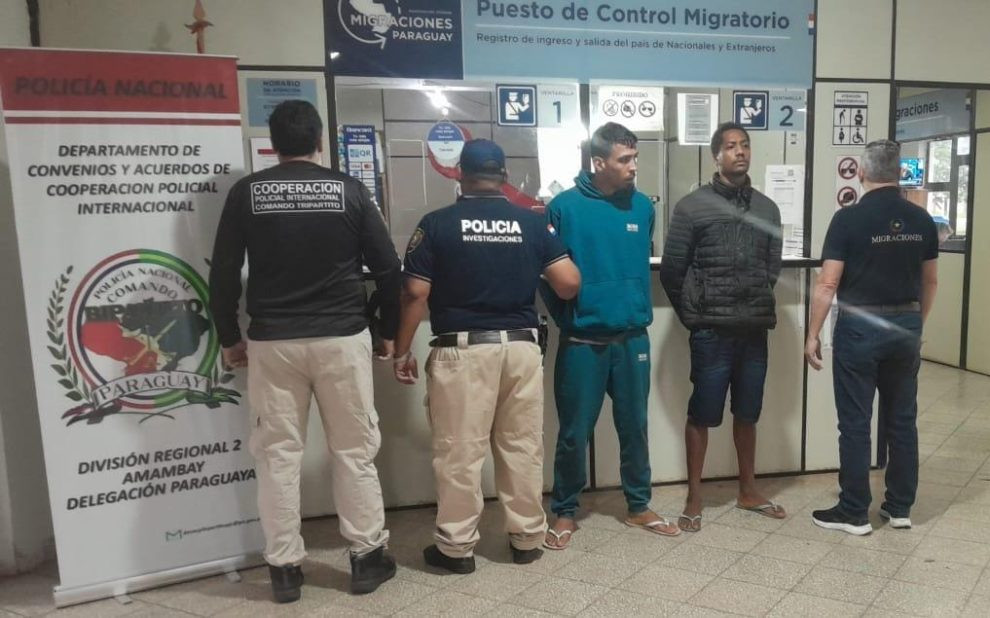 Paraguai expulsa brasileiros foragidos da Justiça presos em Capitán Bado