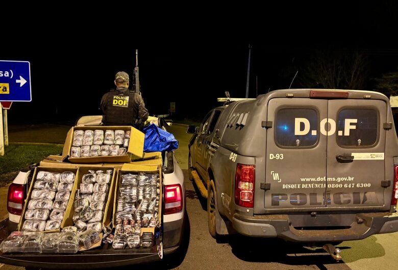 Mulher é presa em flagrante com carga de haxixe avaliada em R$ 7 milhões