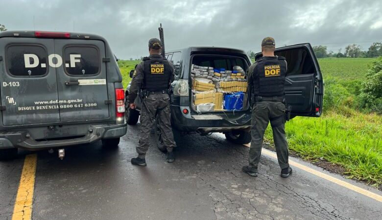 Drogas que seriam levadas até o RS são apreendidas no Sul do Estado
