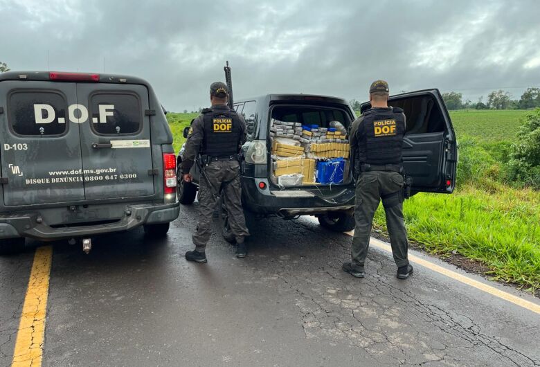 Drogas que seriam levadas até o RS são apreendidas no Sul do Estado