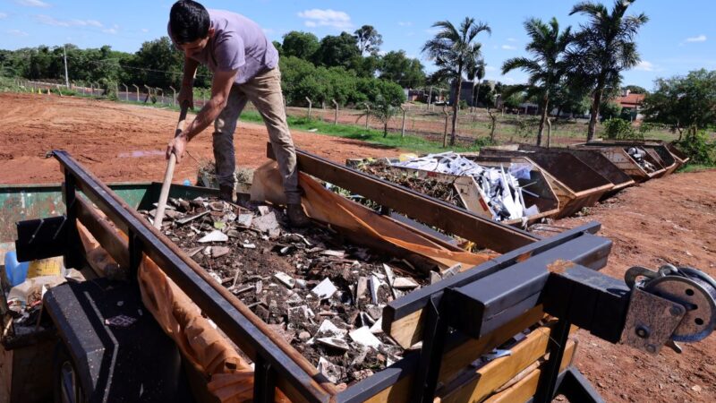 Prefeitura estrutura Ecopontos para receber 2 mil toneladas de resíduos por mês
