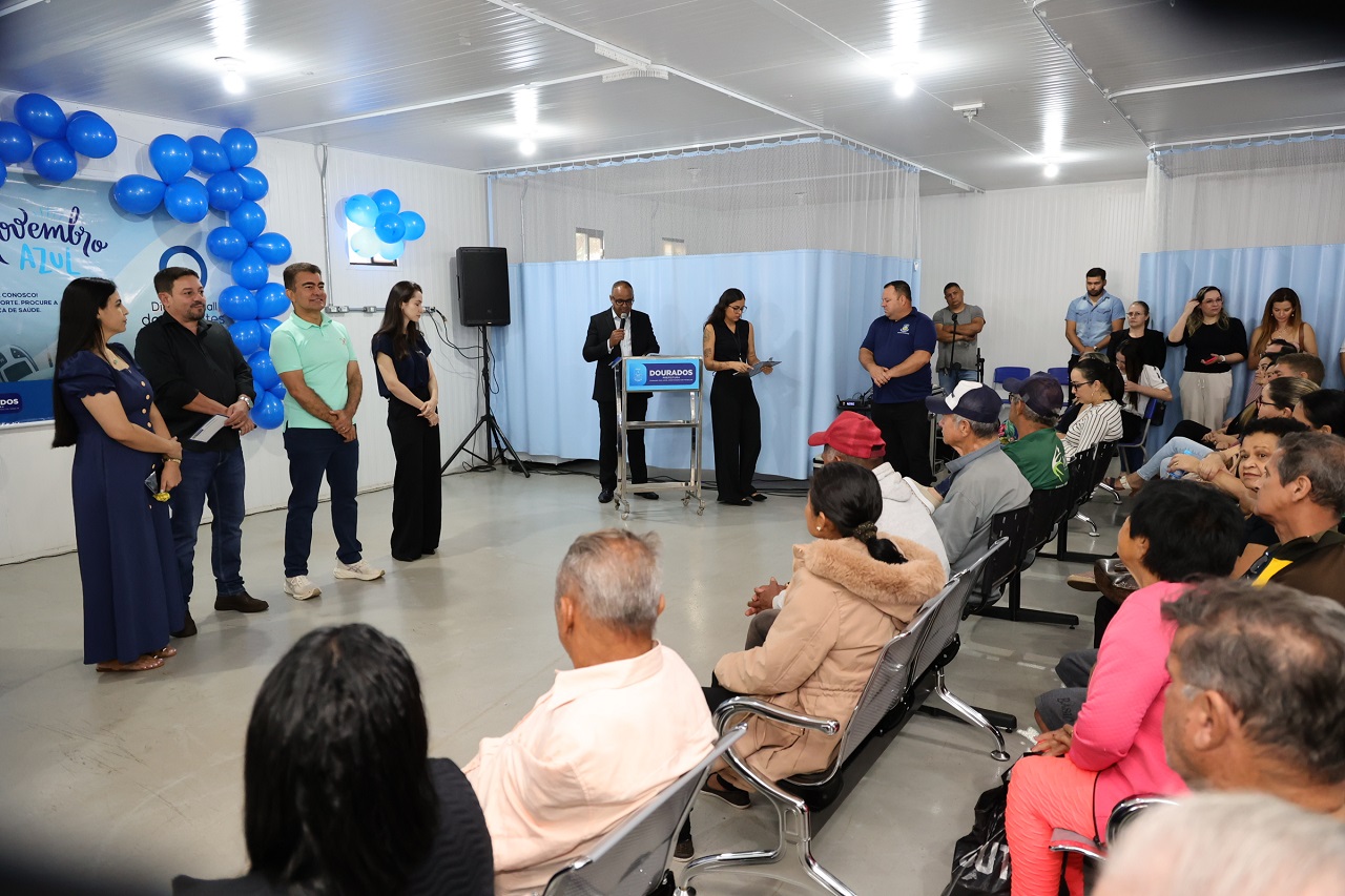 Prefeitura abre Novembro Azul alertando homens para cuidado com a saúde o ano todo