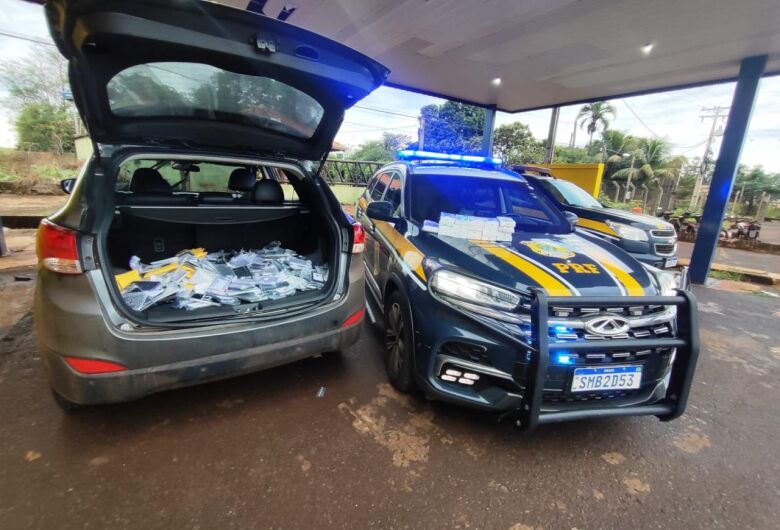 Três semanas após ser flagrado com carga, homem é preso com quase o triplo de celulares em Dourados