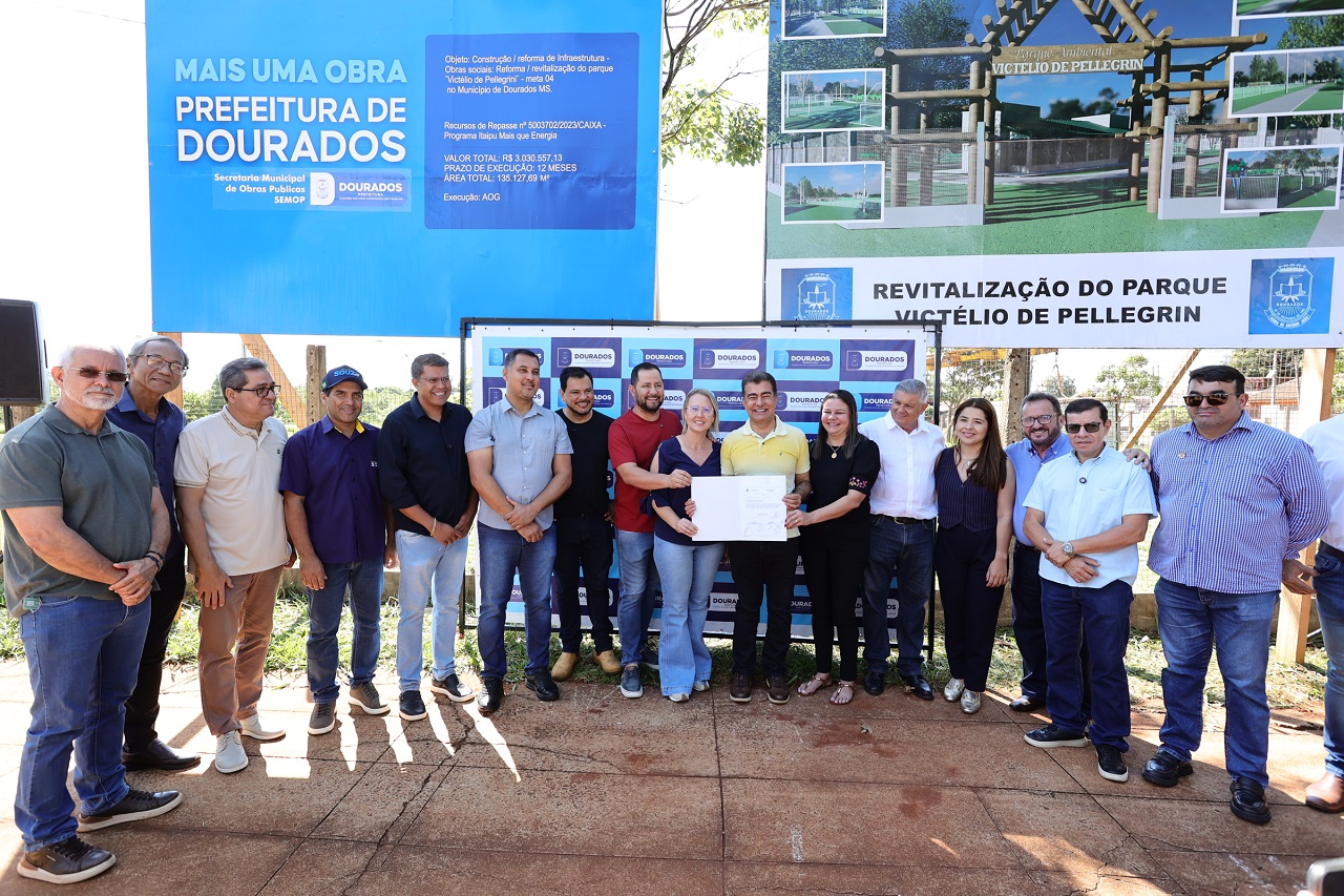 Prefeitura autoriza início das obras de reconstrução do Parque Victélio Pelegrini