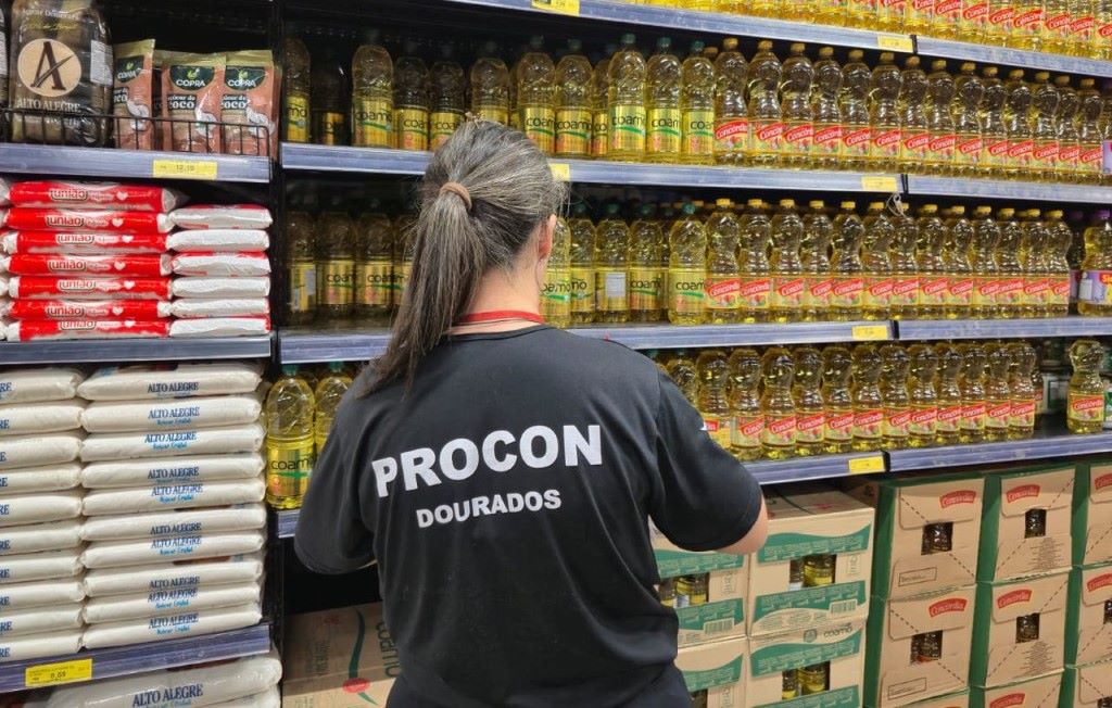 Pesquisa Procon revela queda de 4,13% no preço médio da cesta básica em Dourados