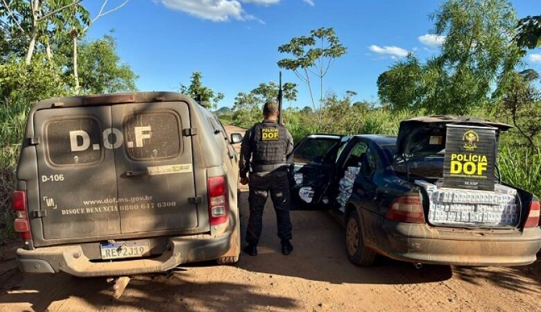 Carro carregado com cigarros e agrotóxicos é apreendido em aldeia indígena