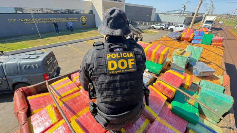 DOF registra em 2025 a segunda maior marca história em apreensões