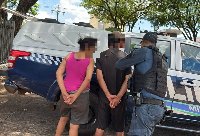 Casal é preso suspeito de assassinato no centro de Dourados