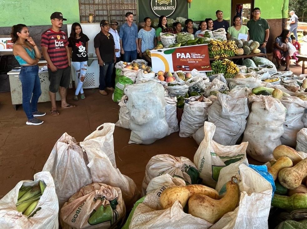 Prefeitura distribui mais 5 toneladas de alimentos no PAA Indígena e chega a 15 toneladas em 2026