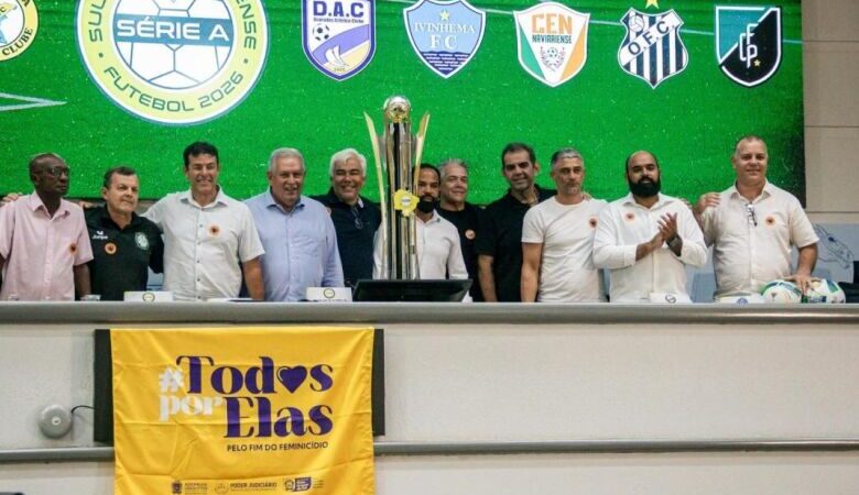 FFMS lança Campeonato Sul-Mato-Grossense com premiação de R$ 100 mil e aporte financeiro aos clubes
