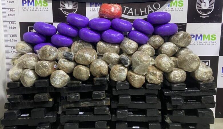 Residência no Canaã III era usada para guardar grande quantidade de droga; homem vai preso