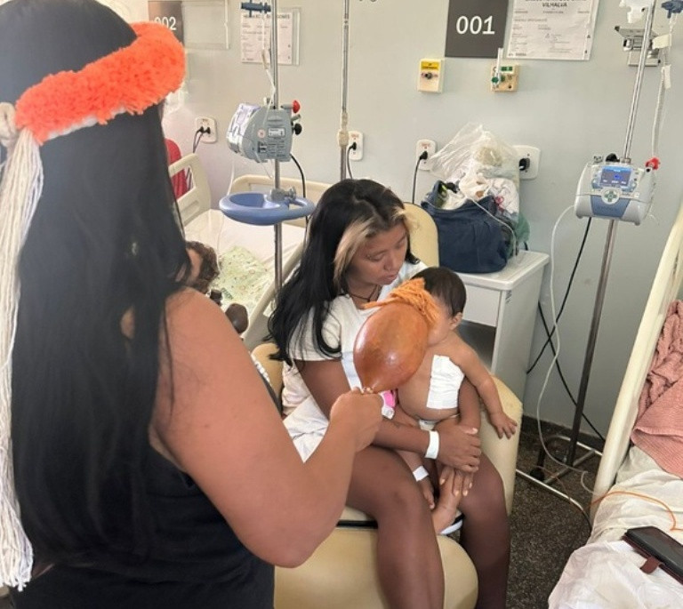 HU-UFGD integra medicina indígena Guarani Kaiowá ao atendimento hospitalar