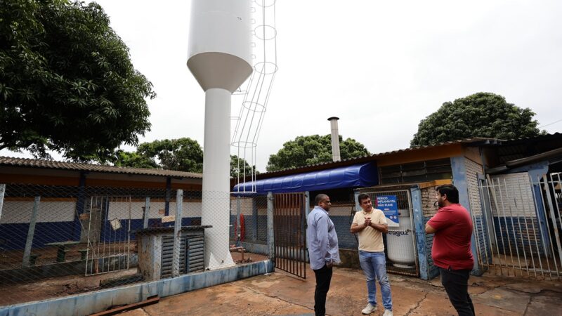 Prefeitura entrega caixa d’água da Escola Loide Bonfim e prefeito destaca Educação