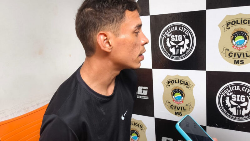 Acusado de assaltar garota de programa é preso com objetos da vítima em Dourados