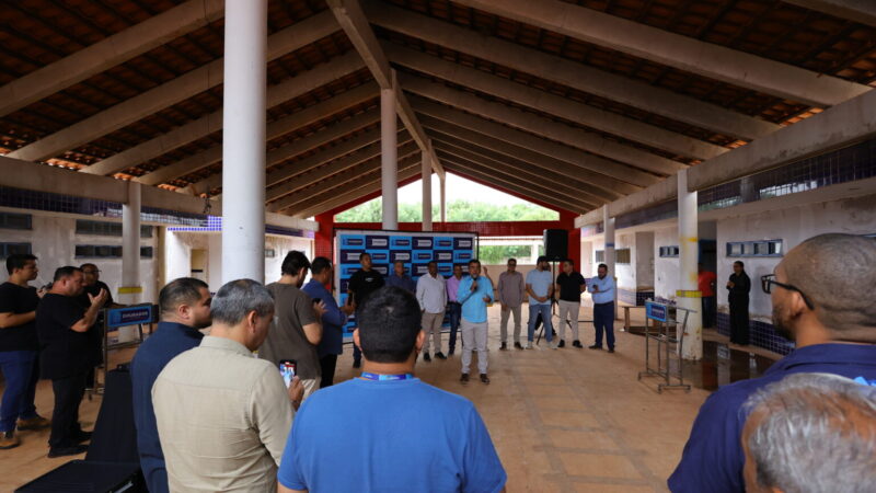 Prefeitura retoma as obras para concluir construção de Ceim que começou em 2013