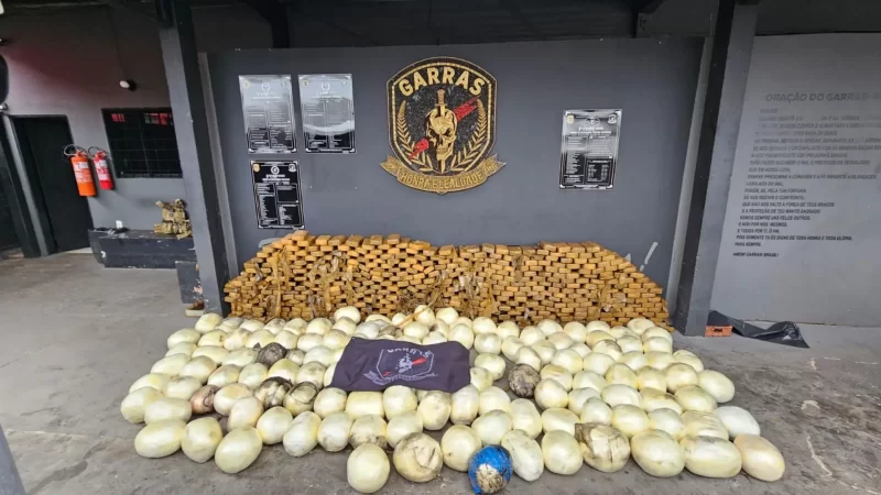 Polícia derruba esconderijo de cocaína avaliada em R$ 30 milhões em Campo Grande