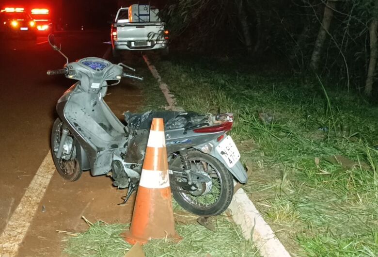 Passageira de moto envolvida em acidente fatal segue internada em estado grave