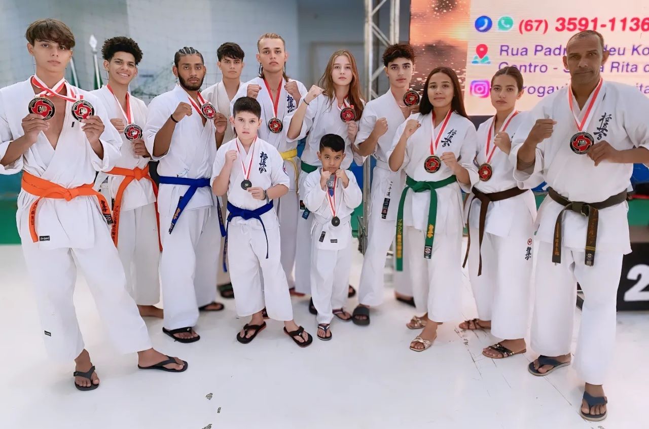 Prefeitura de Dourados realiza campeonato de karatê neste sábado no Ginásio Municipal