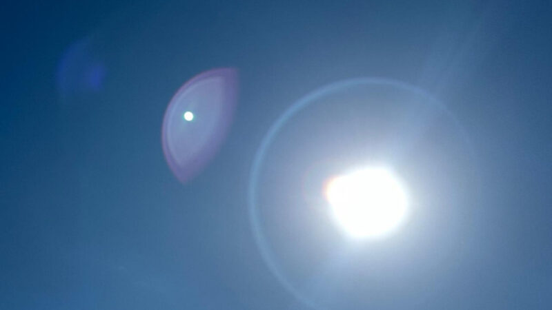 Sábado de sol brilhando forte e calorão de 35ºC em Dourados