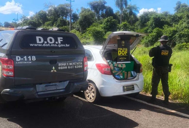 Homem de 36 anos é preso e adolescente de 17 apreendida com carga de drogas